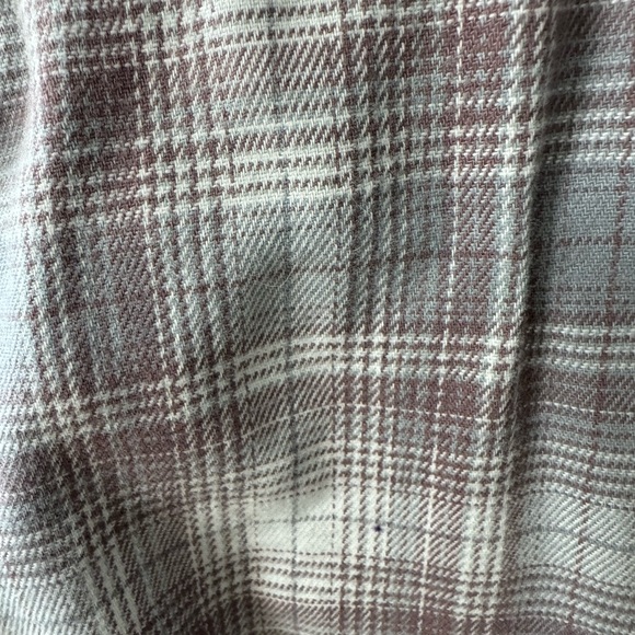 Ariat women's Casual Plaid Shirt - Gray and purple FR - Picture 2 of 5